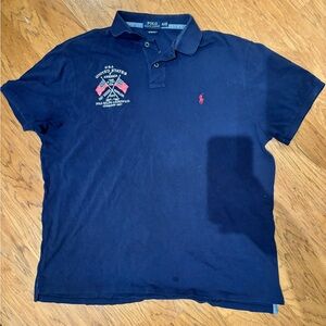 Polo by Ralph Lauren Dark Blue Men's Polo Shirt
